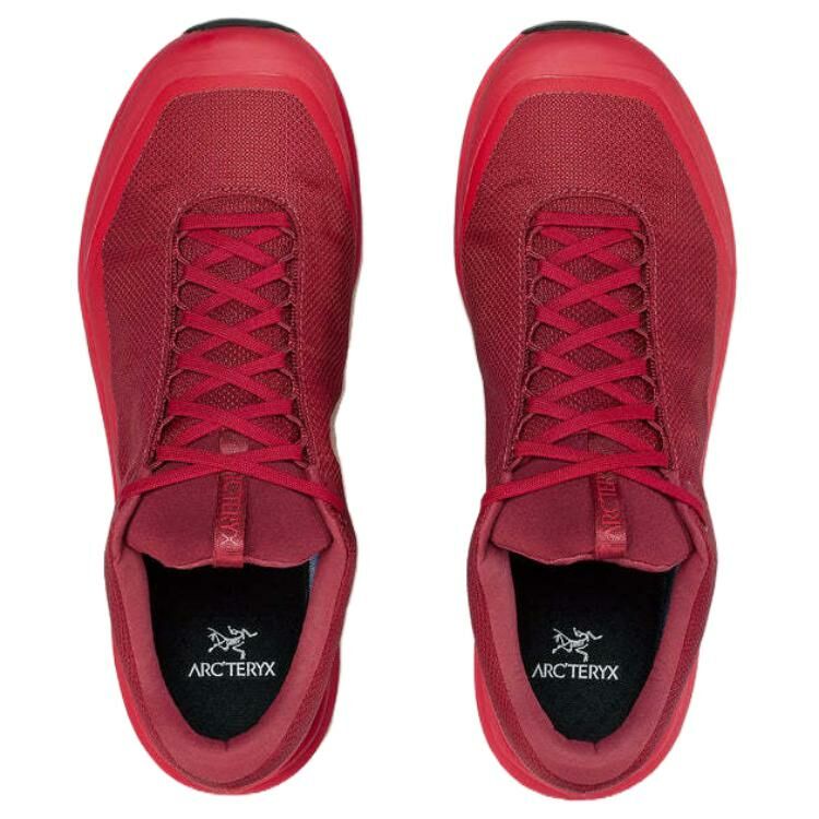 【代購】Arcteryx Aerios GTX Anti-Slip Wear-Resistant Low-Top Hiking Shoes Unisex Red