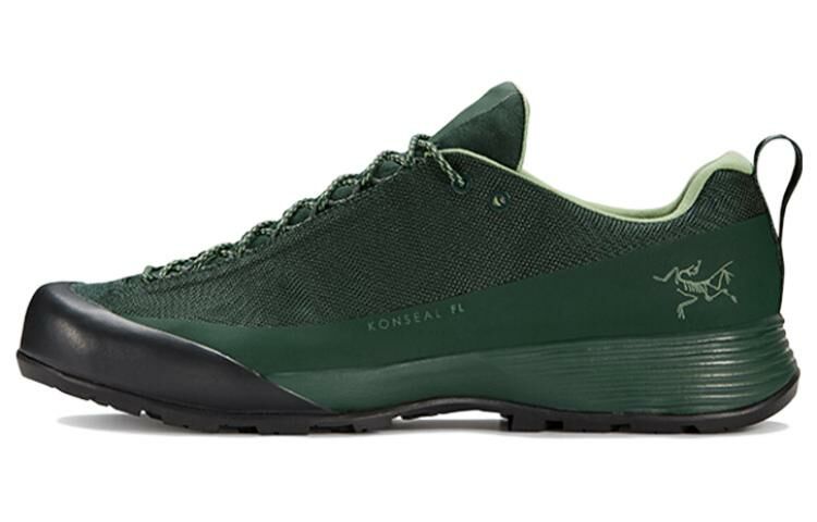 【代購】Arcteryx Konseal FL 2 Cushioning Anti-Slip And Wear-Resistant Low-Top Outdoor Shoes Unisex Brown Gray