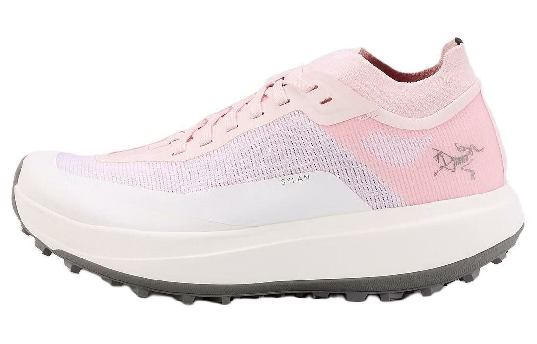 【代購】Arcteryx SYLAN Anti-Slip Wear-Resistant Low-Top Trail Running Running Shoes Women's Pink White