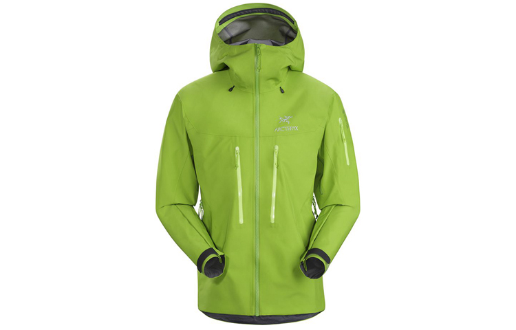 【代購】Arcteryx Alpha Series Outdoor Hiking Water-Resistant Windproof Breathable Windbreaker Jacket Men's
