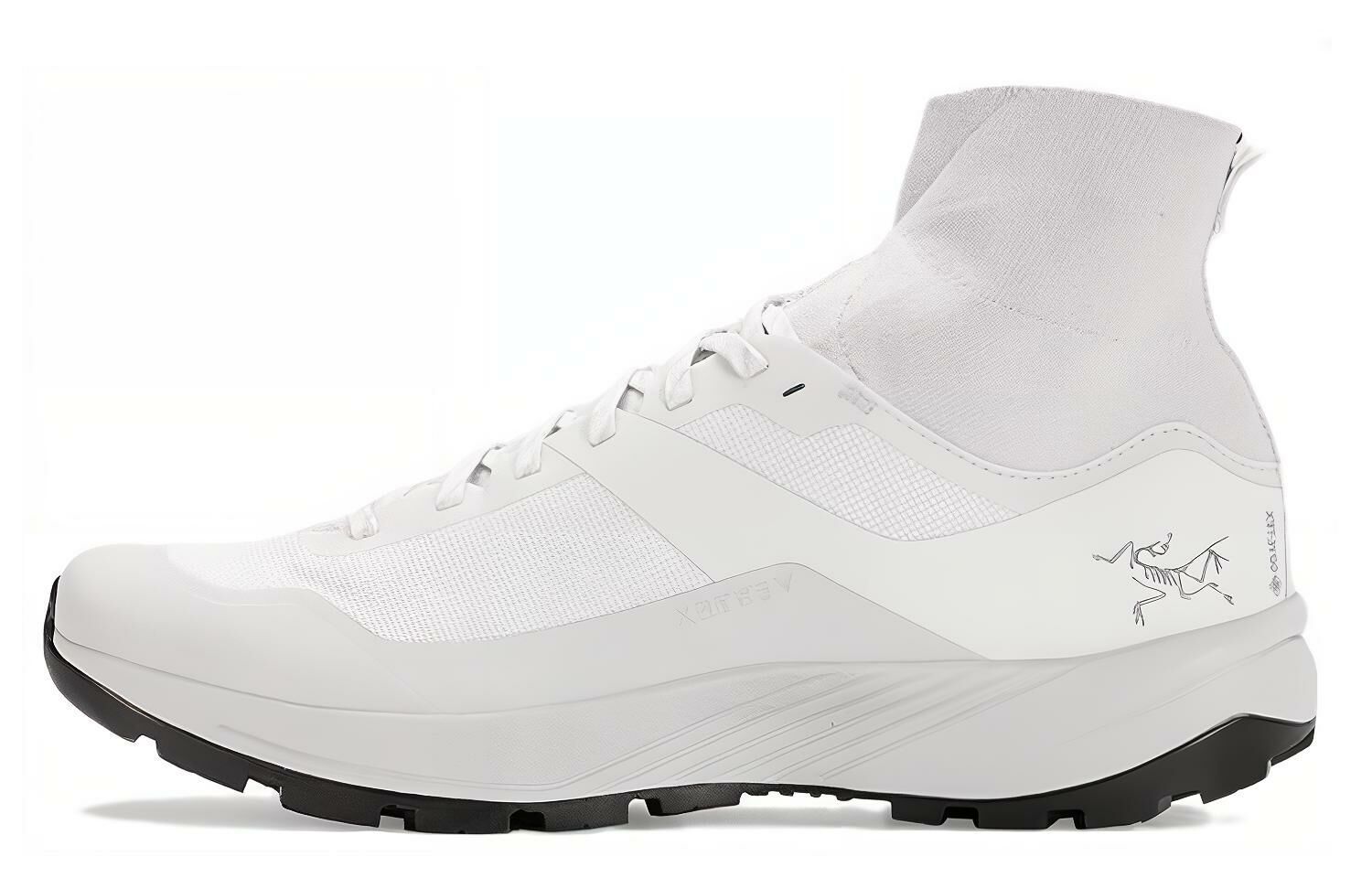 【代購】Arcteryx Verte Cushioning Anti-Slip Wear-Resistant Breathability High-Top Running Shoes Unisex Atmos Gray