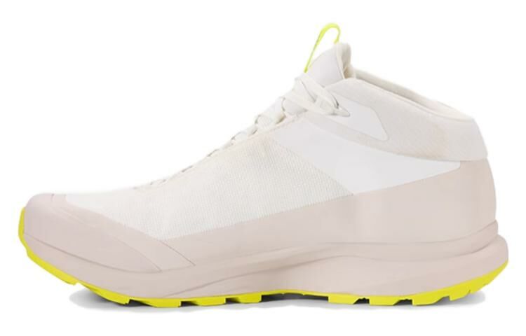 【代購】Arcteryx Aerios Cushioned Wear-Resistant Breathable Lightweight Mid-Top Trail Running Running Shoes Unisex White Green
