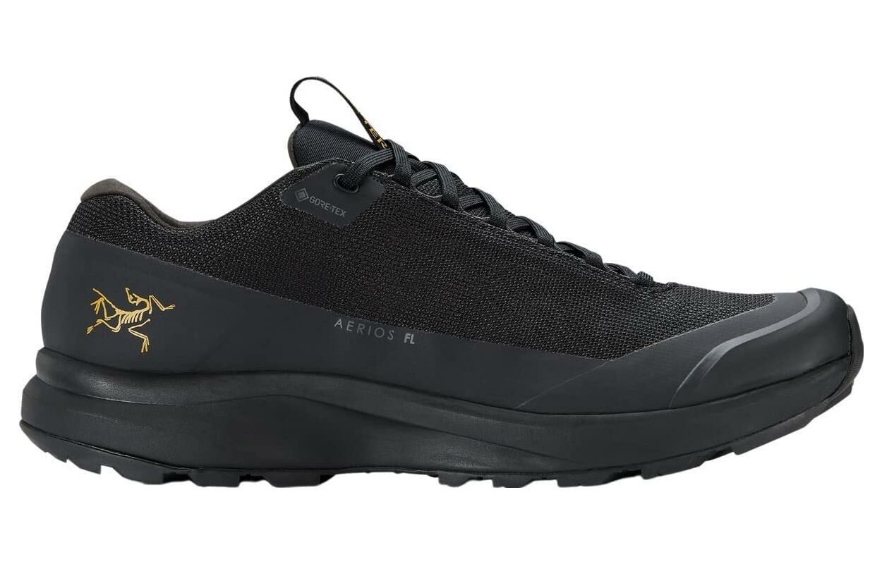【代購】Arcteryx Aerios Gore-Te Cushioning Wear-Resistant Low-Top Outdoor Shoes Men's Black