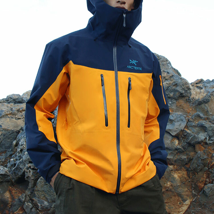 【代購】Arcteryx Waterproof And Windproof Windbreaker Jacket Men's Panseara Blue