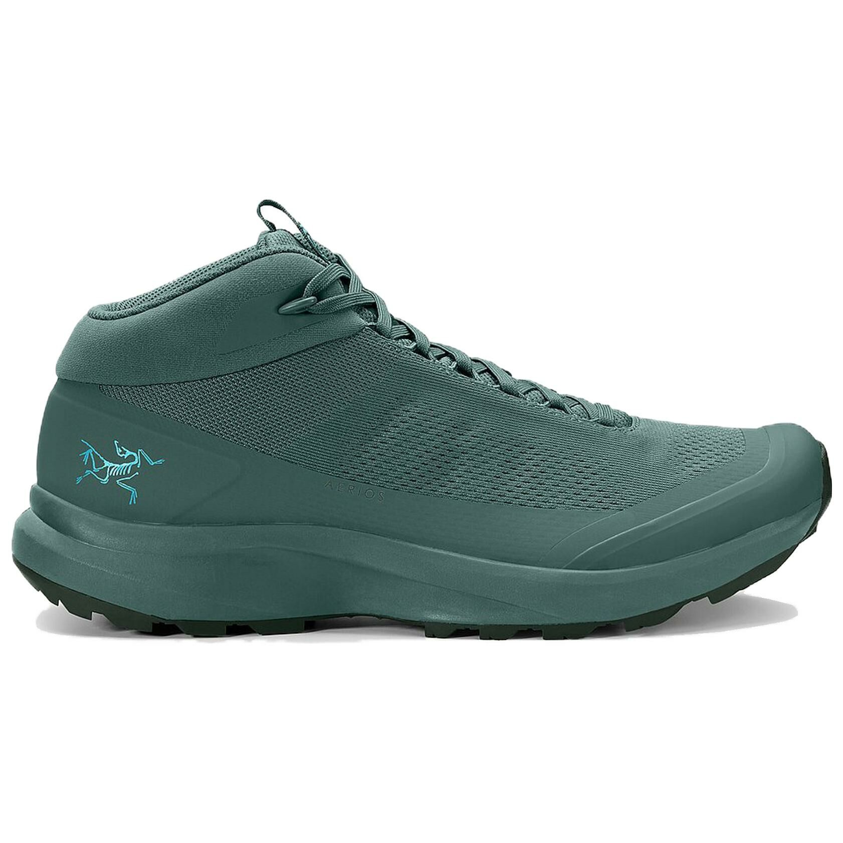 【代購】Arcteryx Aerios AURA Slip-Resistant Mid-Top Outdoor Shoes Unisex Green