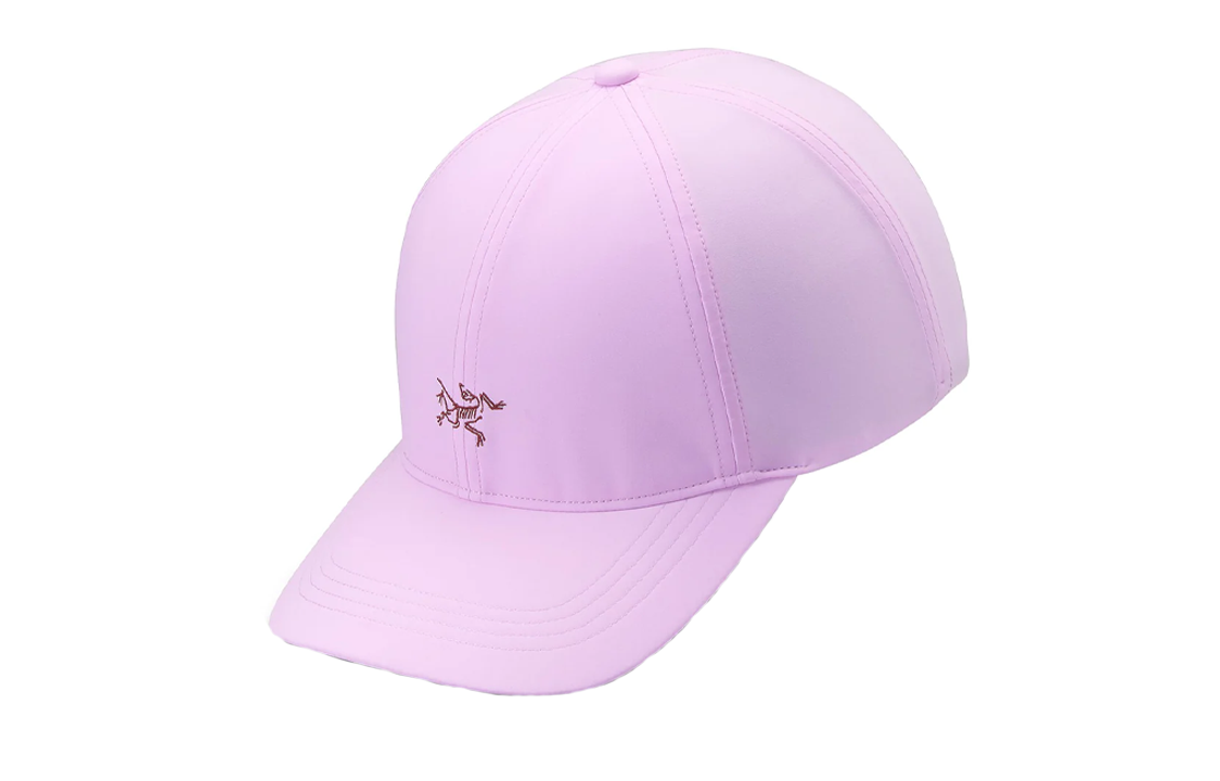【代購】Arcteryx Polyester Plain Weave Fabric Baseball Caps Unisex Hyacinth Plum