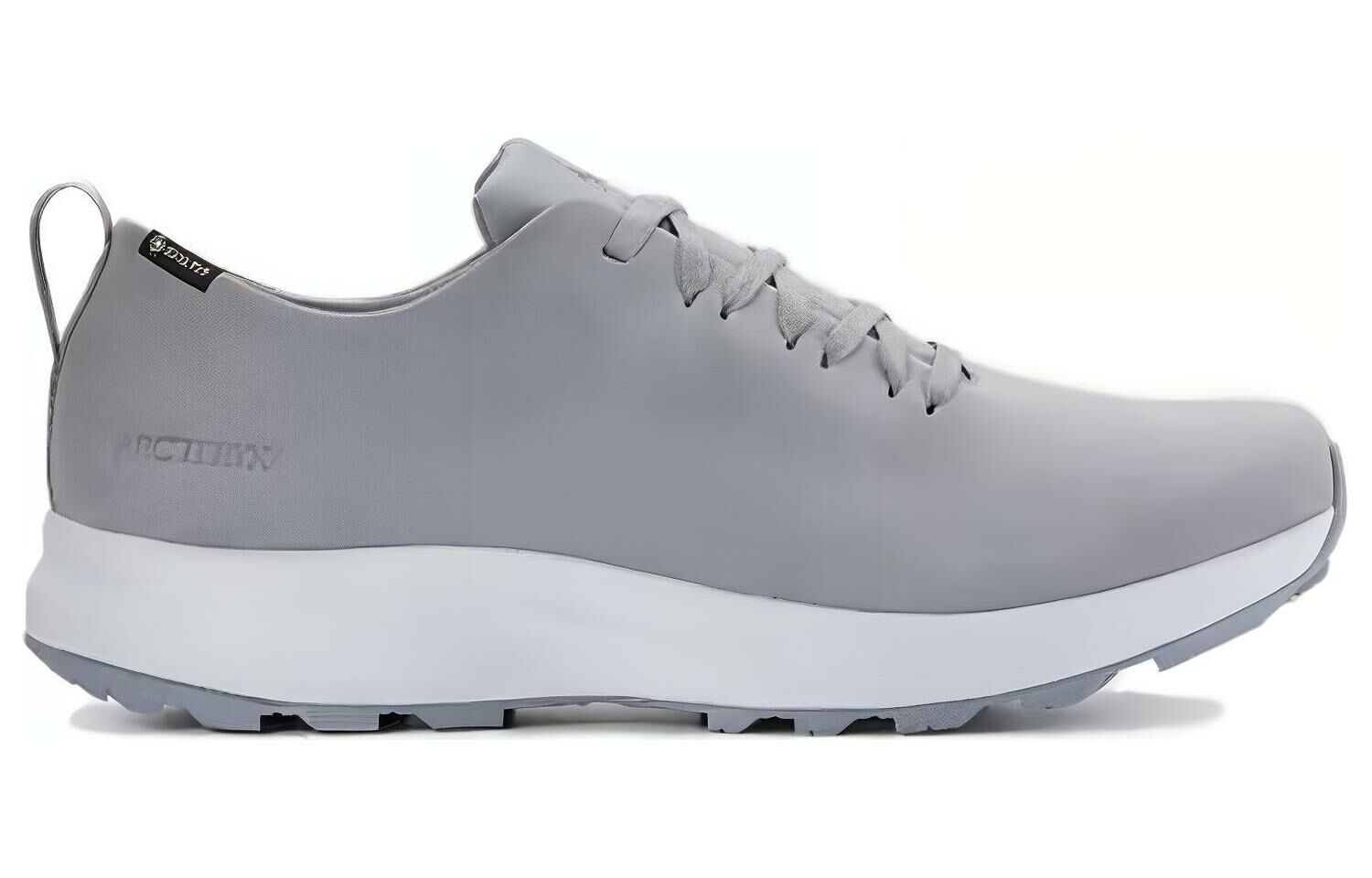 【代購】Arcteryx Solano Leather Gt Cushioning Wear-Resistant Low-Top Outdoor Shoes Unisex Gray Blue