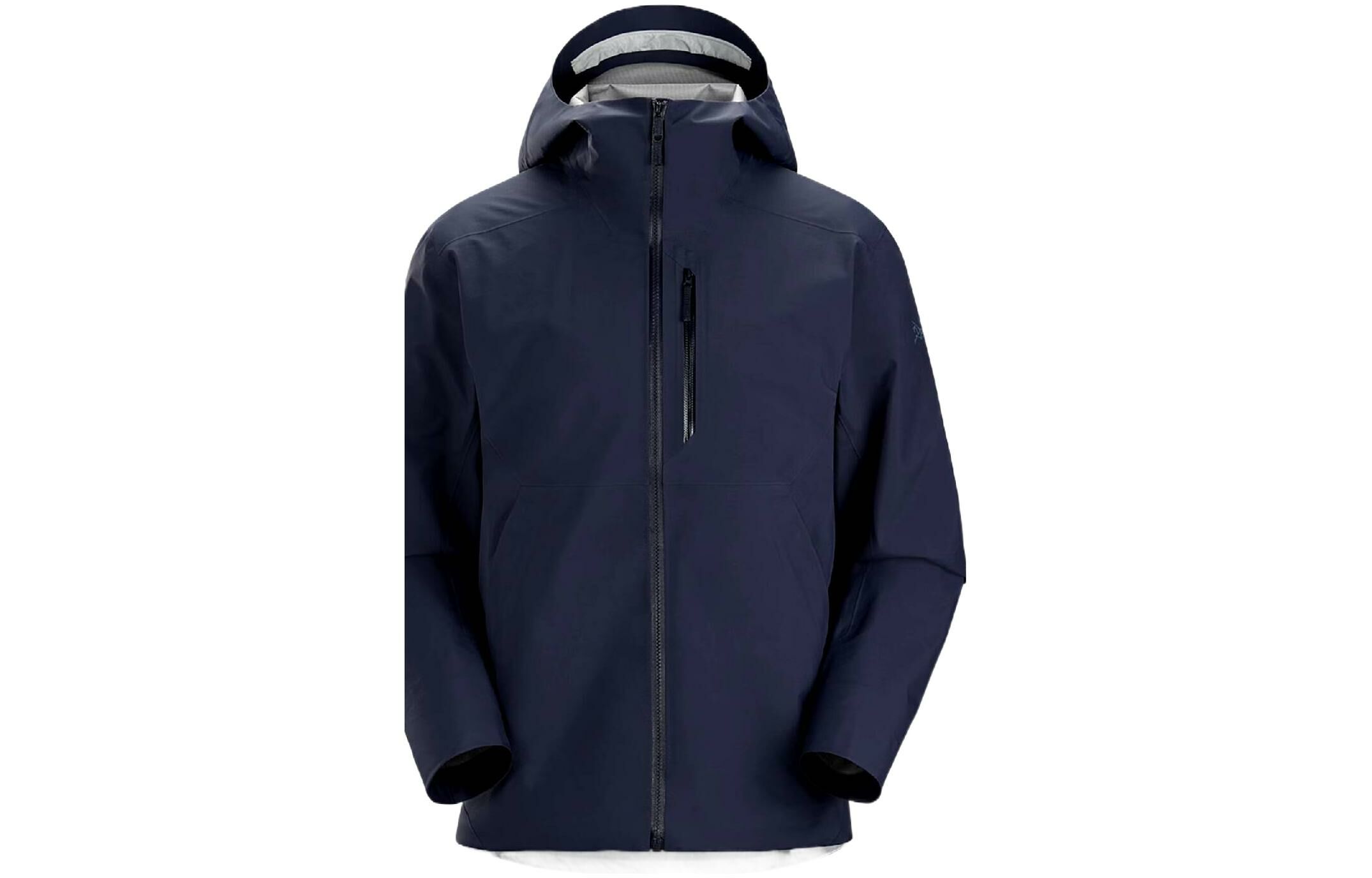 【代購】Arcteryx Outdoor Hiking Water-Resistant Windproof Wear-Resistant Windbreaker Jacket Men's Black