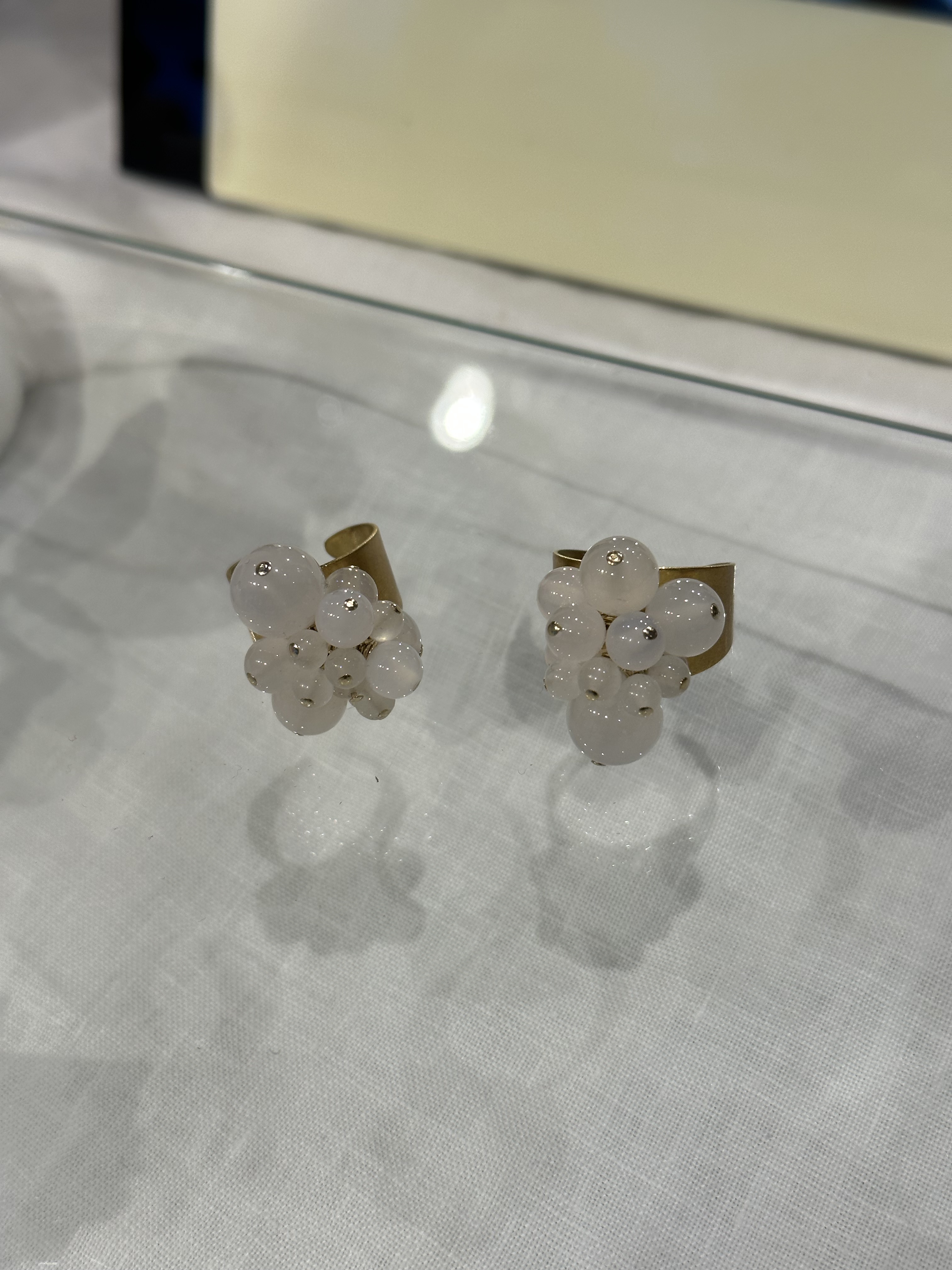 [Big Land] 玉髓黃銅戒指 | NO.253