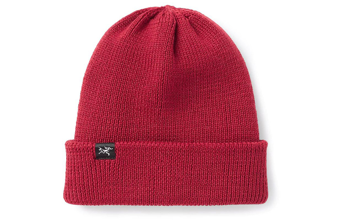 【代購】Arcteryx Recycled Polyester Beanies Unisex Red