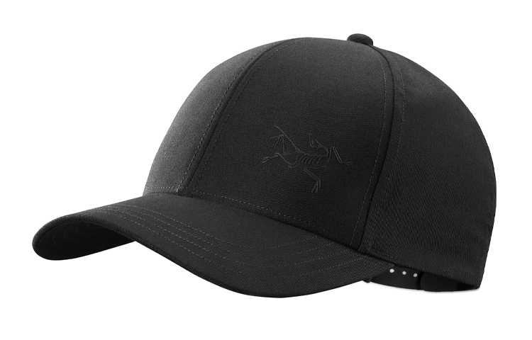 【代購】Arcteryx Polyester Baseball Caps Unisex Black