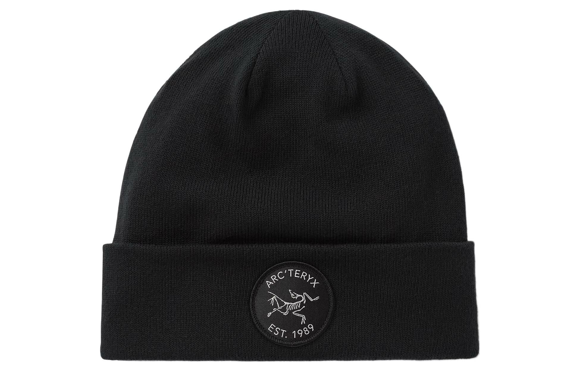 【代購】Arcteryx Polyester Beanies Unisex Black