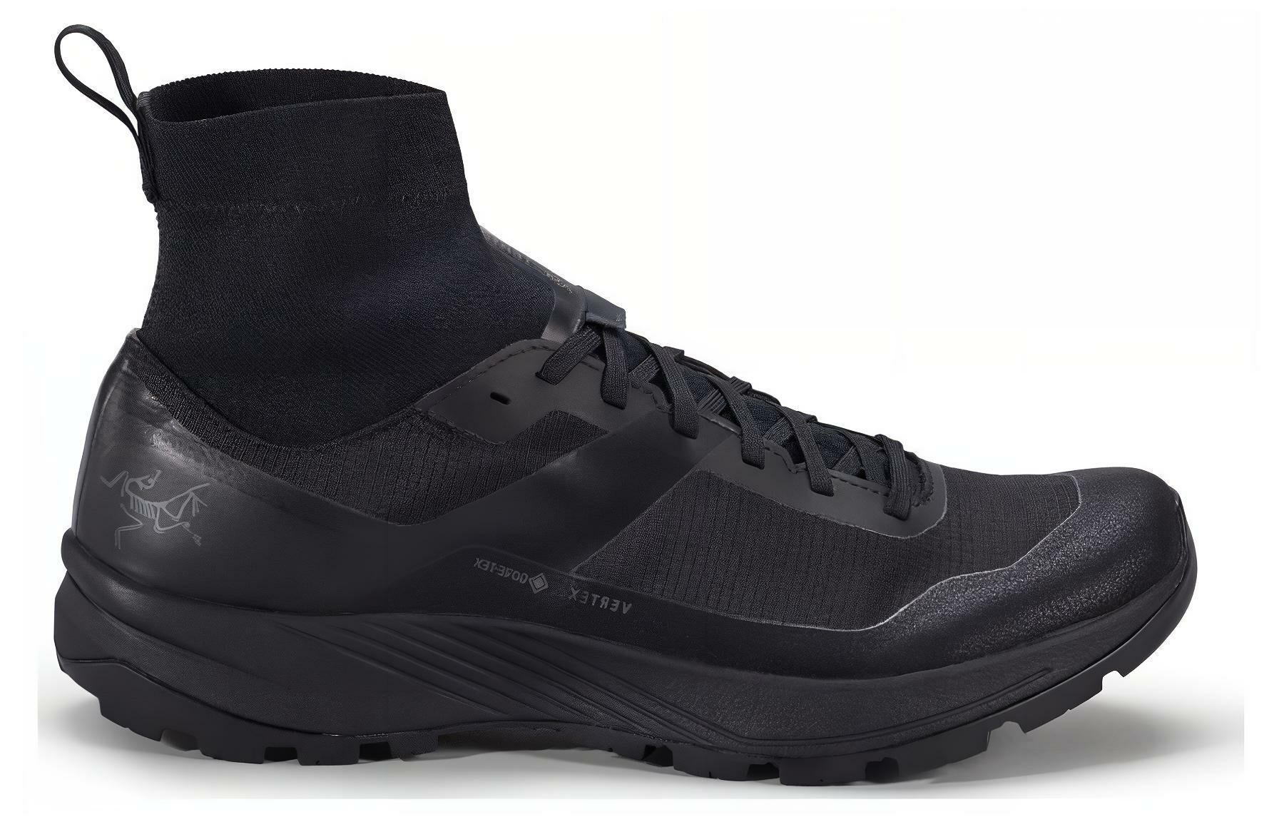 【代購】Arcteryx Verte Wear-Resistant Coverage High-Top Running Shoes Unisex Black