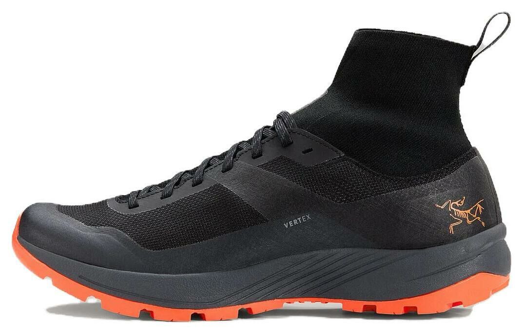 【代購】Arcteryx Verte Wear-Resistant High-Top Running Shoes Unisex Black