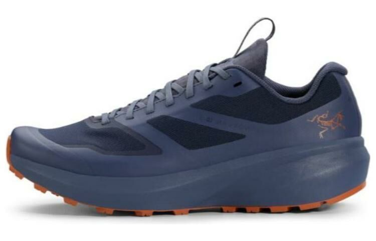 【代購】Arcteryx Norvan LD 3 Slip-Resistant Water-Resistant Low-Top Running Shoes Unisex Blue Orange