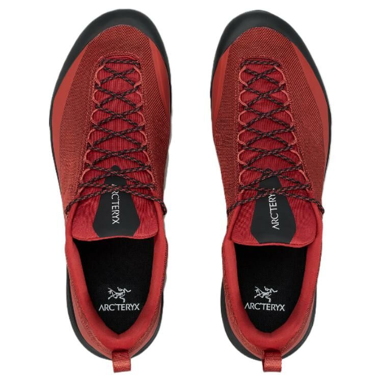 【代購】Arcteryx Konseal FL 2 Wear-Resistant Low-Top Outdoor Shoes Men's Red Black