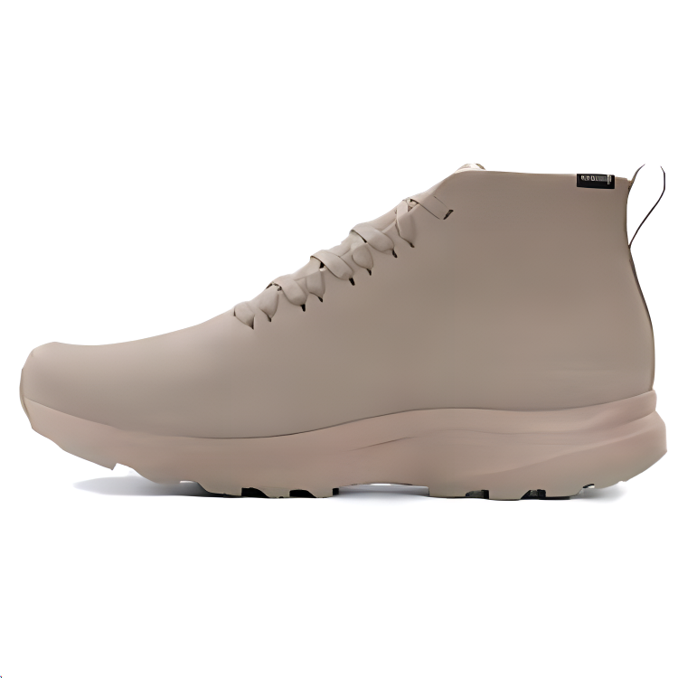 【代購】Arcteryx Solano Cushioned Slip-Resistant Water-Resistant Mid-Top Running Shoes Men's Light Tea Brown