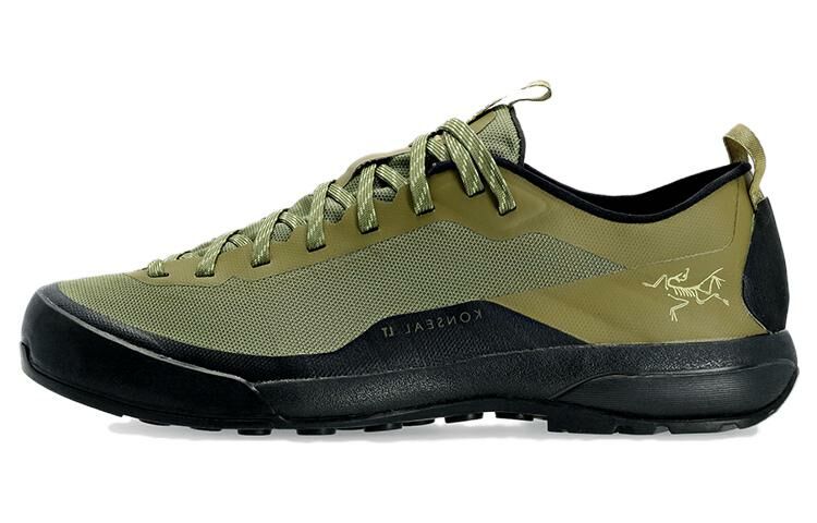 【代購】Arcteryx Konseal Lt Cushioning Anti-Slip And Wear-Resistant Low-Top Hiking/Trekking Shoes Men's Green