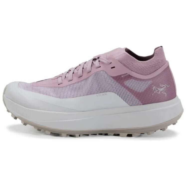 【代購】Arcteryx SYLAN Anti-Slip Wear-Resistant Low-Top Trail Running Running Shoes Women's Gray Purple