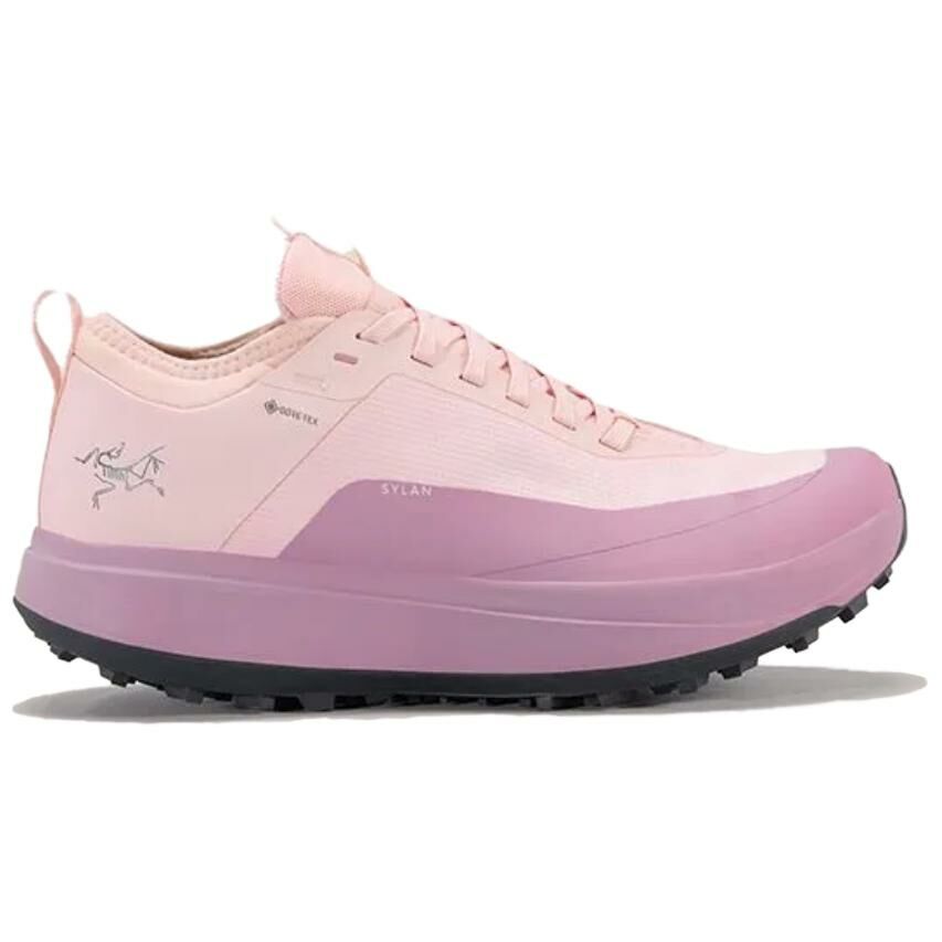 【代購】Arcteryx SYLAN GTX Anti-Slip Wear-Resistant Low-Top Running Shoes Women's Pink Purple