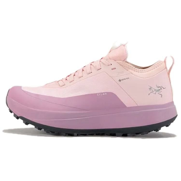 【代購】Arcteryx SYLAN GTX Anti-Slip Wear-Resistant Low-Top Running Shoes Women's Pink Purple