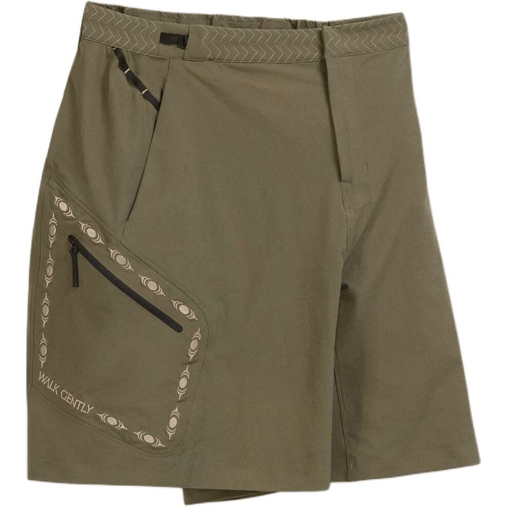 【代購】Arcteryx Walk Gently Series SS24 Eislen Casual Shorts Unisex Vintage Green Gray/Tatsu