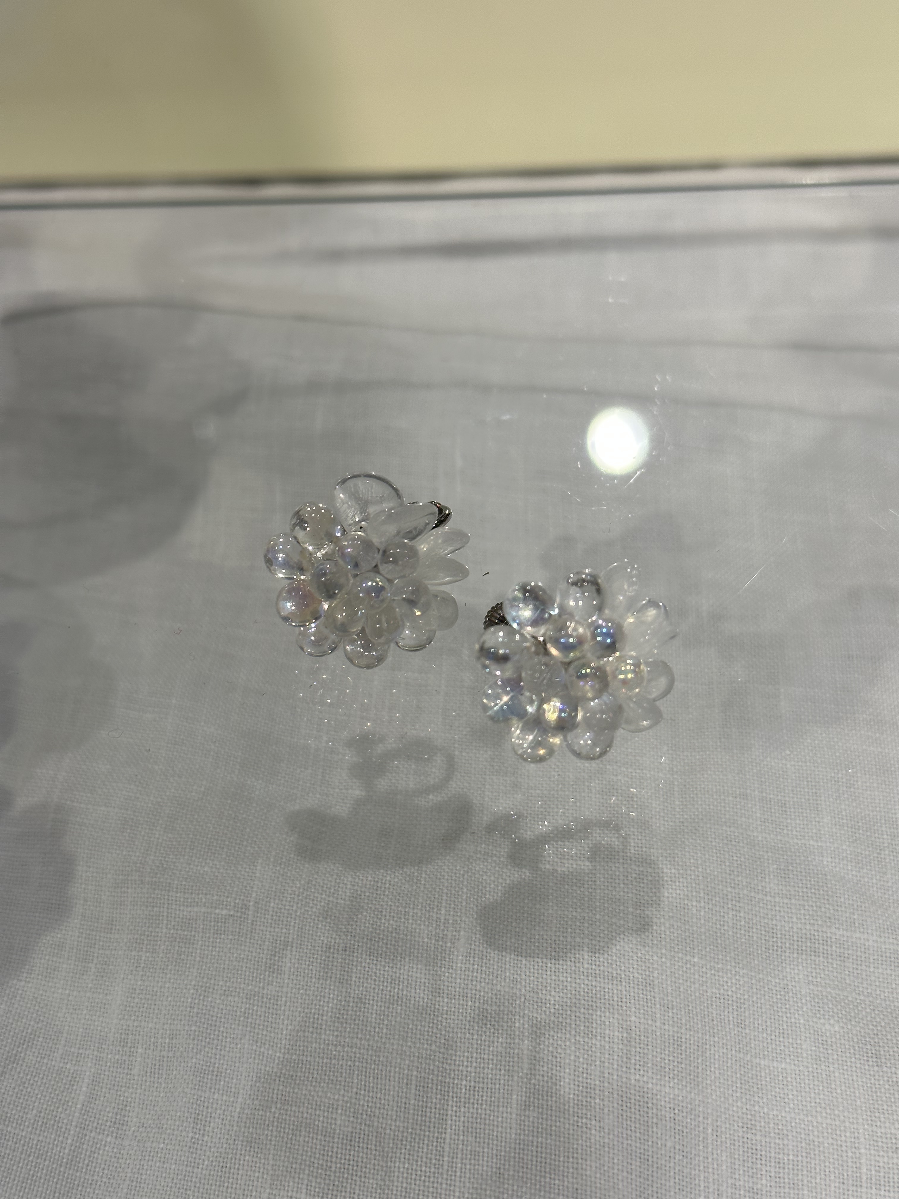 [Big Land] 人氣商品 | 捷克玻璃醫療鋼耳夾 | NO.64