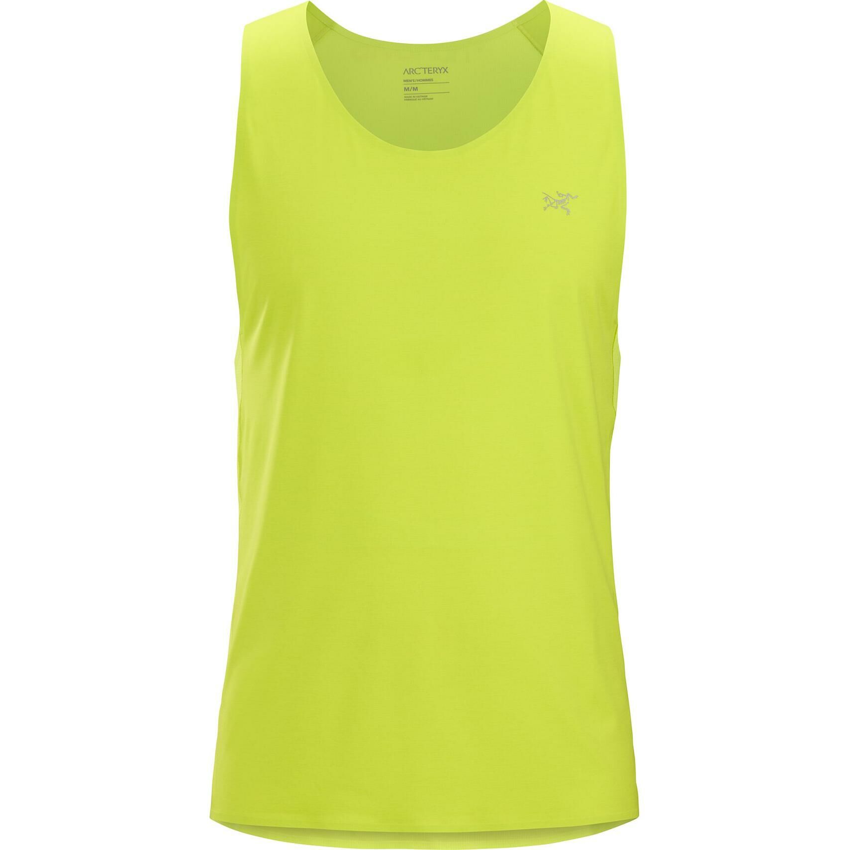 【代購】Arcteryx Tank Tops Men's Yellow Green