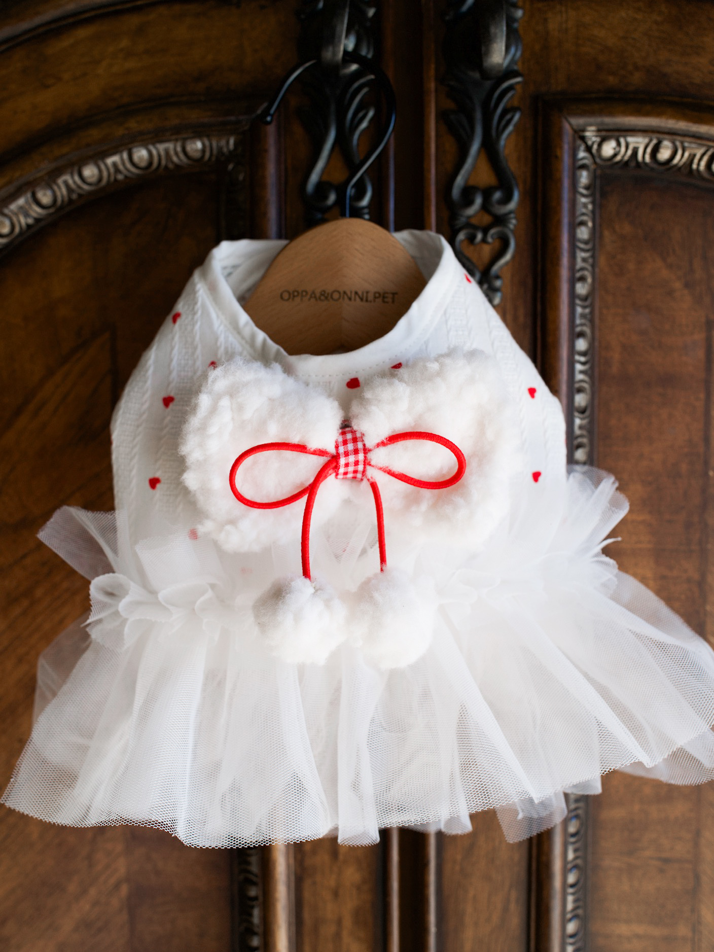 早春愛心提花胸背 (白)