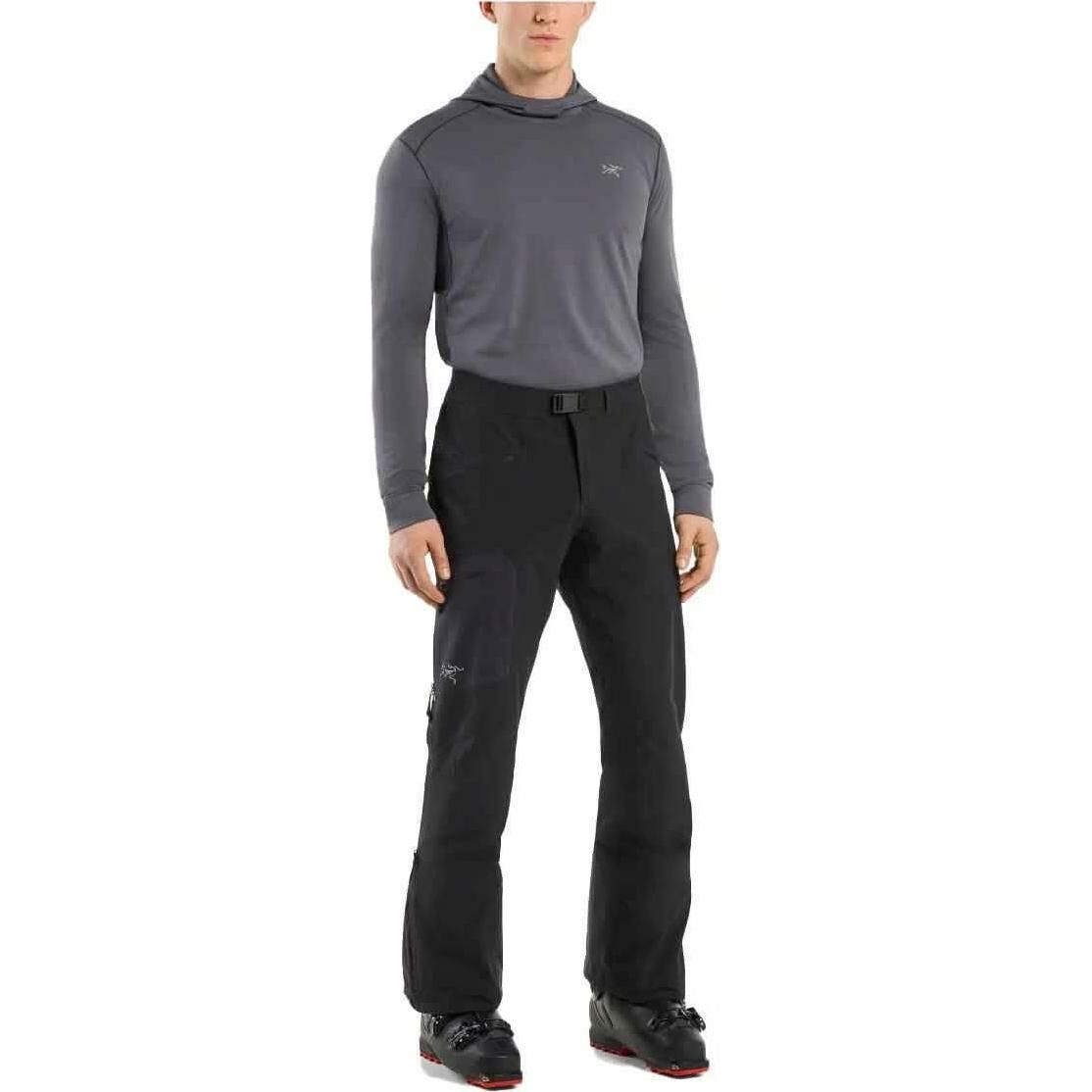 【代購】Arcteryx RUSH Softshell Pant M Black Windbreaker Pants Men's Black