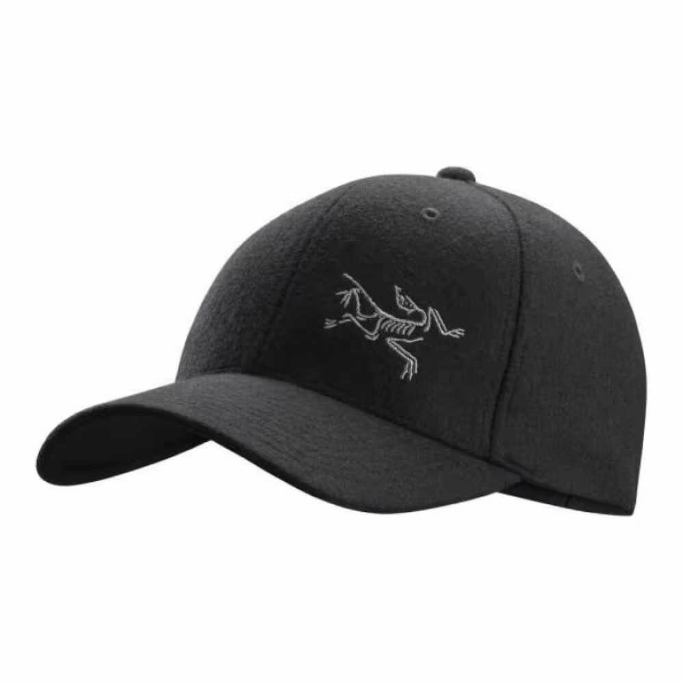【代購】Arcteryx Wool Baseball Caps Men's Black