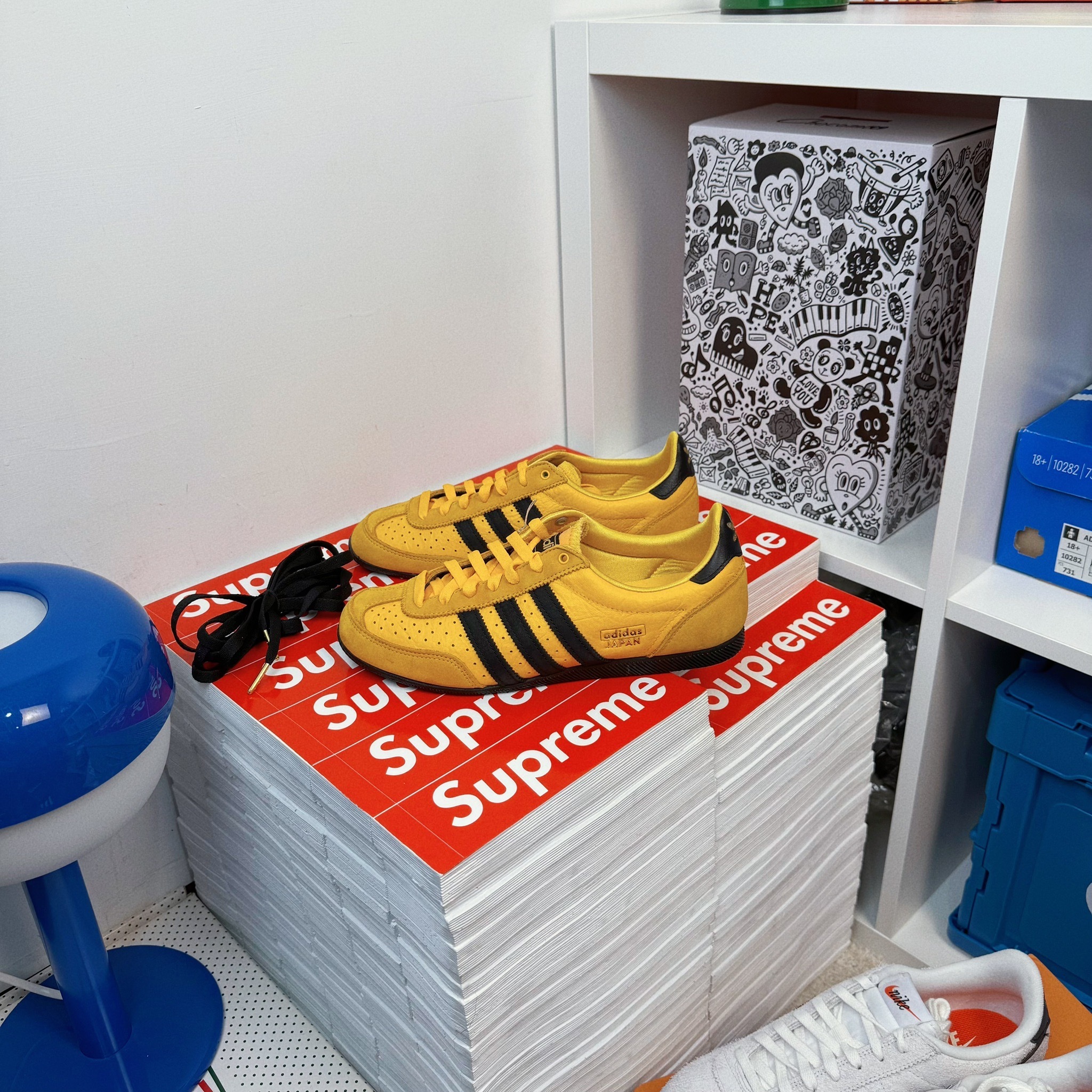 Adidas Originals Japan日本新款 李小龍 黃黑色 德訓鞋 JI2665