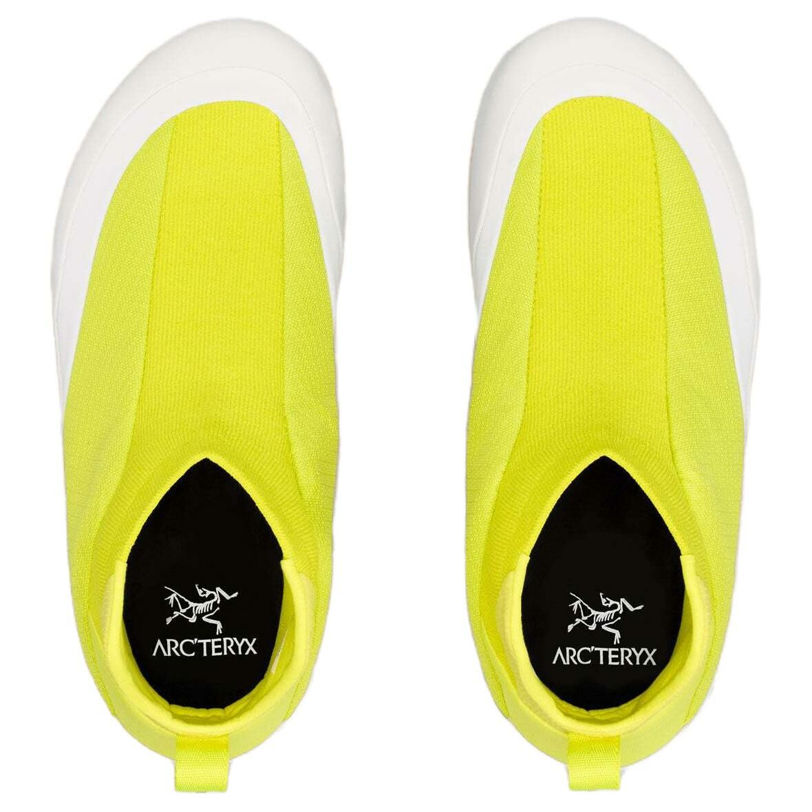 【代購】Arcteryx Kragg Slip-Resistant Warm High-Top Outdoor Shoes Women's Yellow White