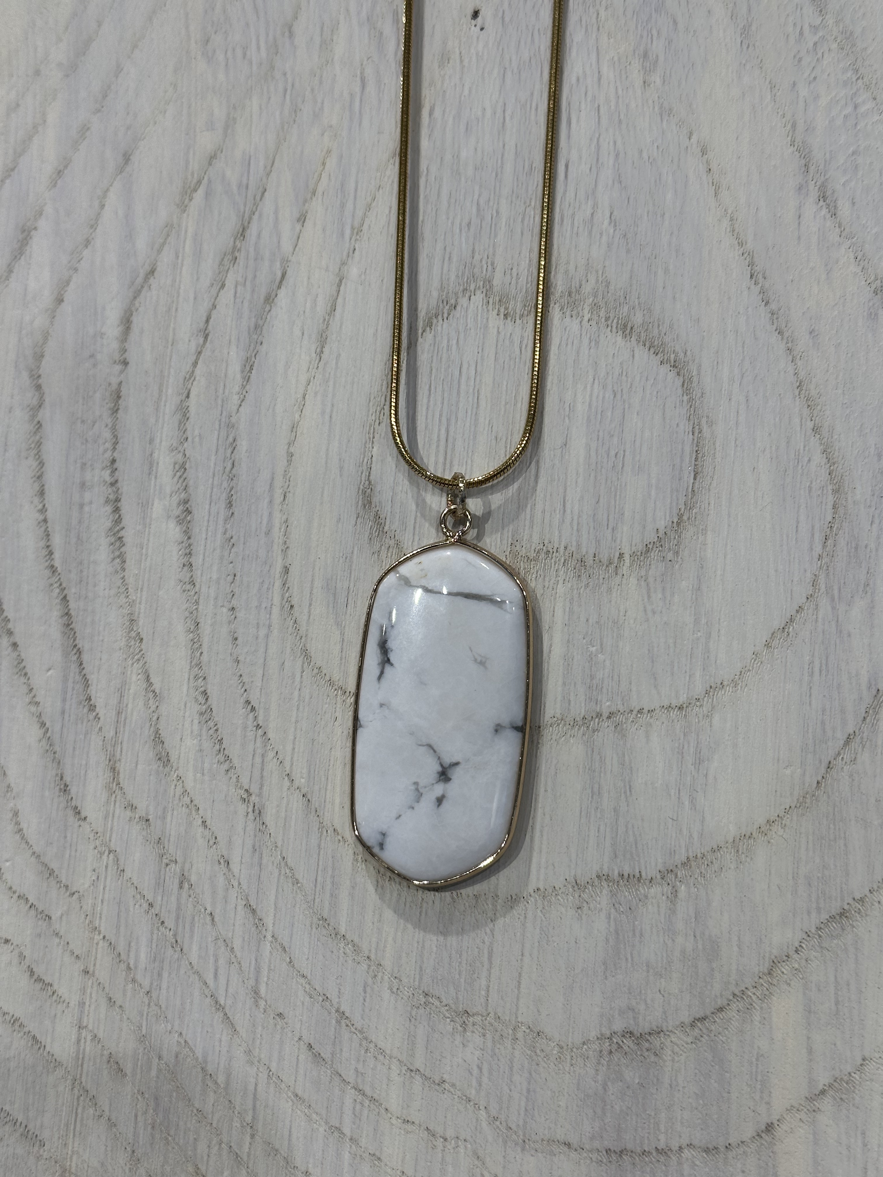 [Big Land] 豪萊石不銹鋼項鍊 | NO.324