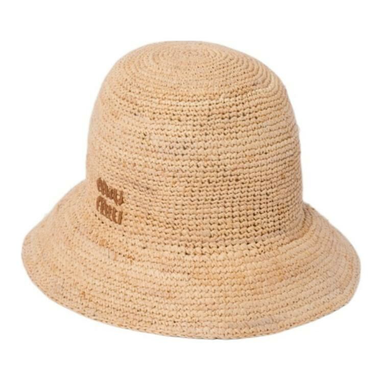 【代購】MIU MIU Subject To Official Website Bucket Hats Women's Beige