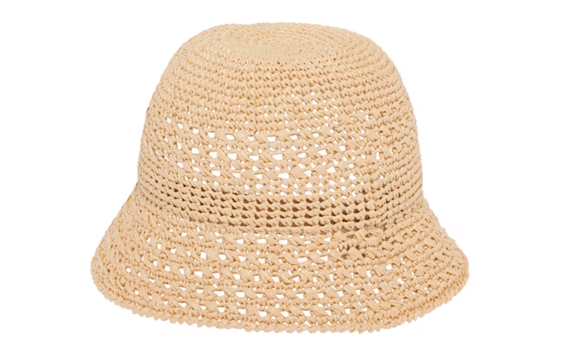【代購】MIU MIU Straw Straw Hat Women's Light Brown