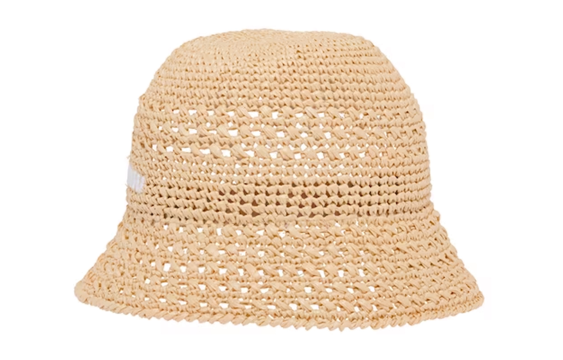【代購】MIU MIU Straw Straw Hat Women's Light Brown