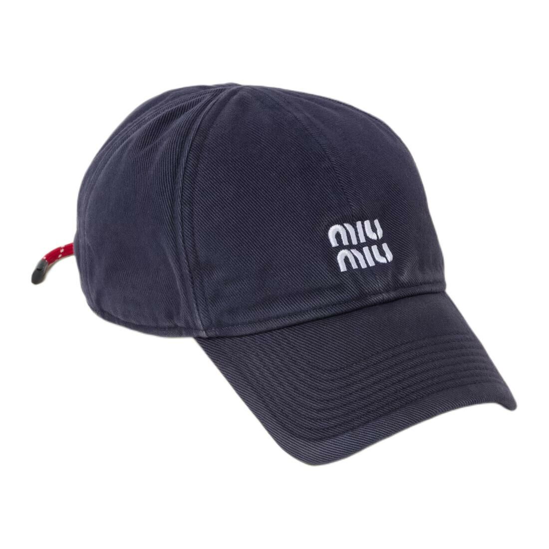 【代購】MIU MIU - Baseball Caps Unisex Blue