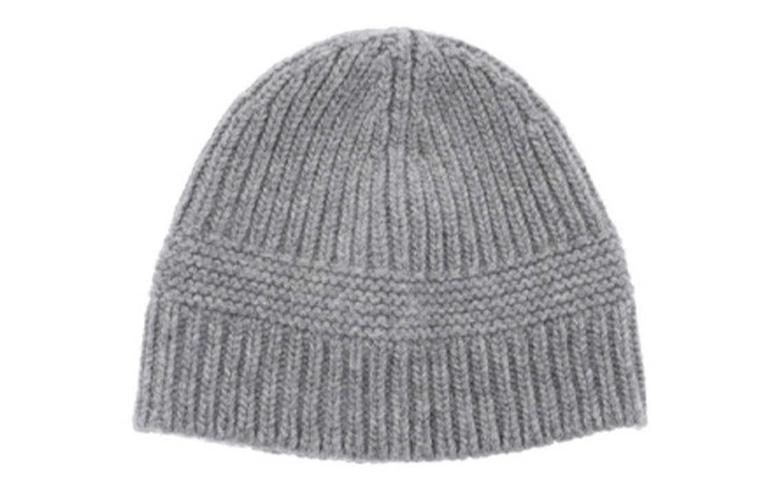 【代購】MIU MIU Knitted Fabric Beanies Women's Gray