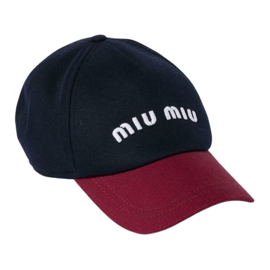 【代購】MIU MIU Drill Baseball Cap