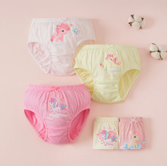 韓國 MrPDPD 純棉三角內褲 一套五條 (獨角獸)