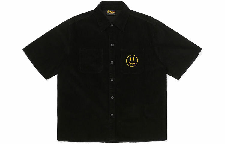 【代購】Drew House Letter Logo Series Shirts Unisex Black