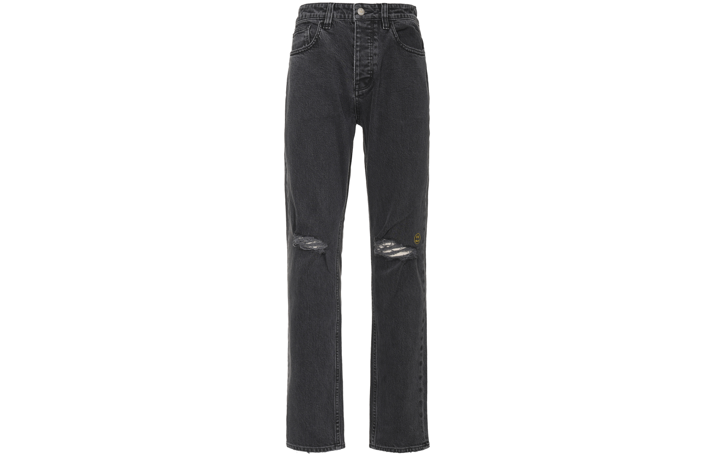 【代購】Drew House Smiley Collection Jeans Unisex Black