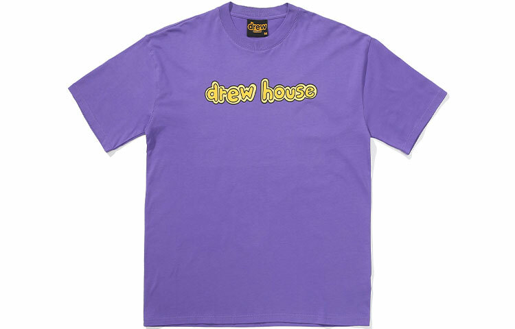 【代購】Drew House Letter Logo Series SS22 T-Shirt Unisex Violet
