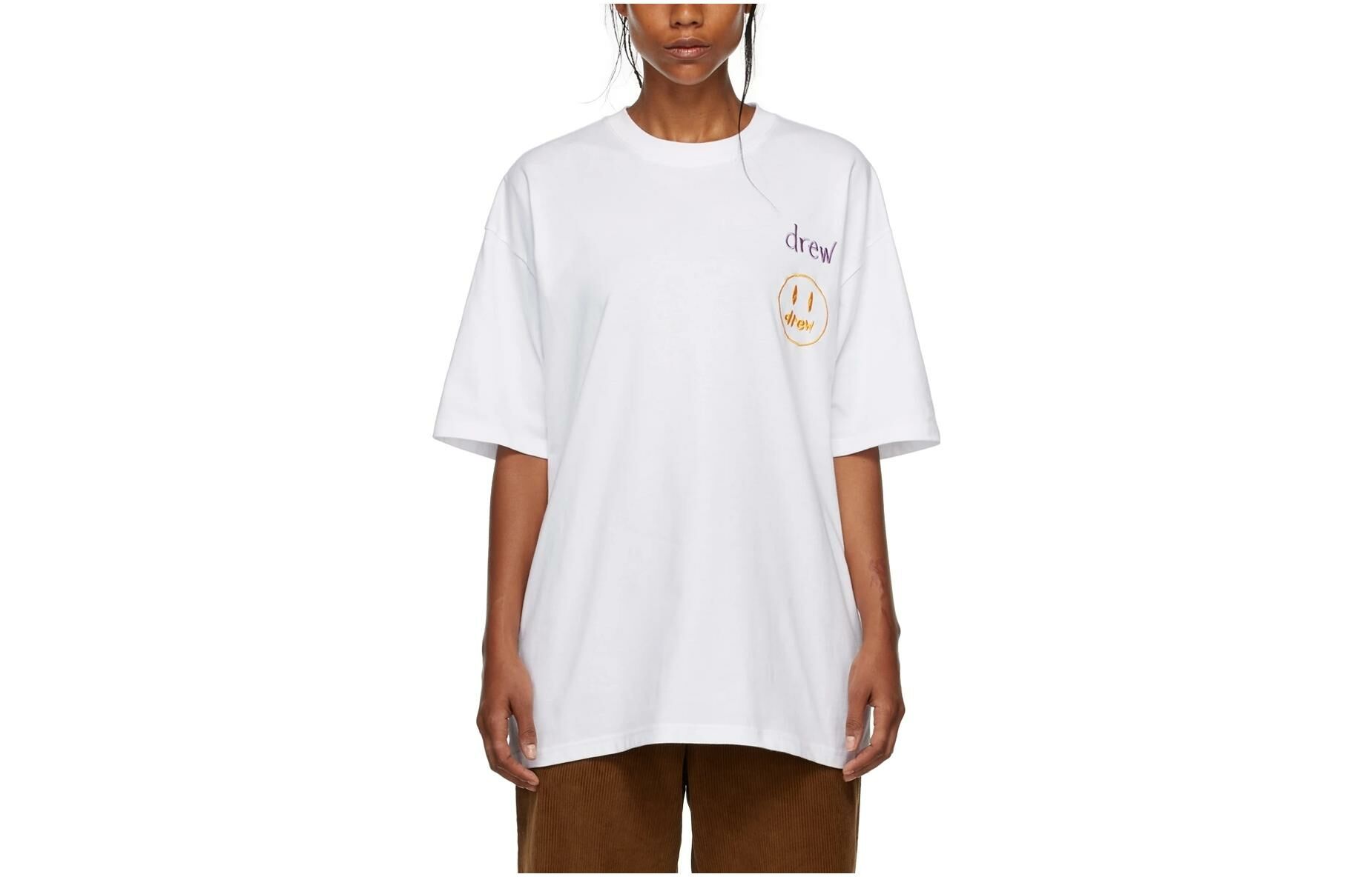 【代購】Drew House Letter Logo Series T-Shirts Unisex White