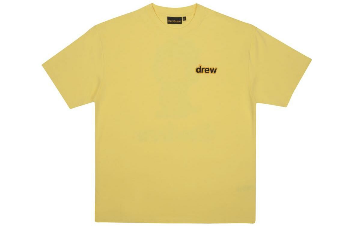 【代購】Drew House Dinosaur Series T-Shirts Men Light Yellow