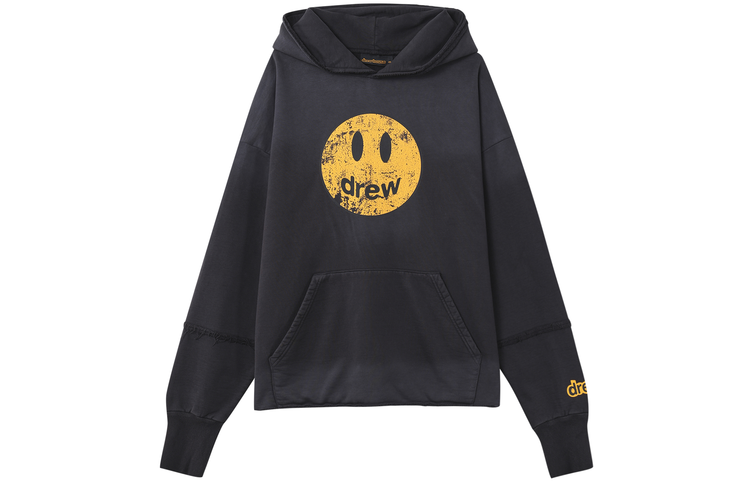 【代購】Drew House Smiley Collection Sweatshirts Unisex Black