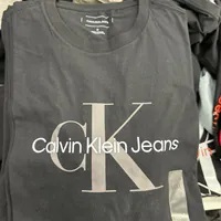 [S] CALVIN KLEIN MENS CLASSIC TEE MONO LOGO,BLACK, SP40601777-40EM286002 (SCK684)