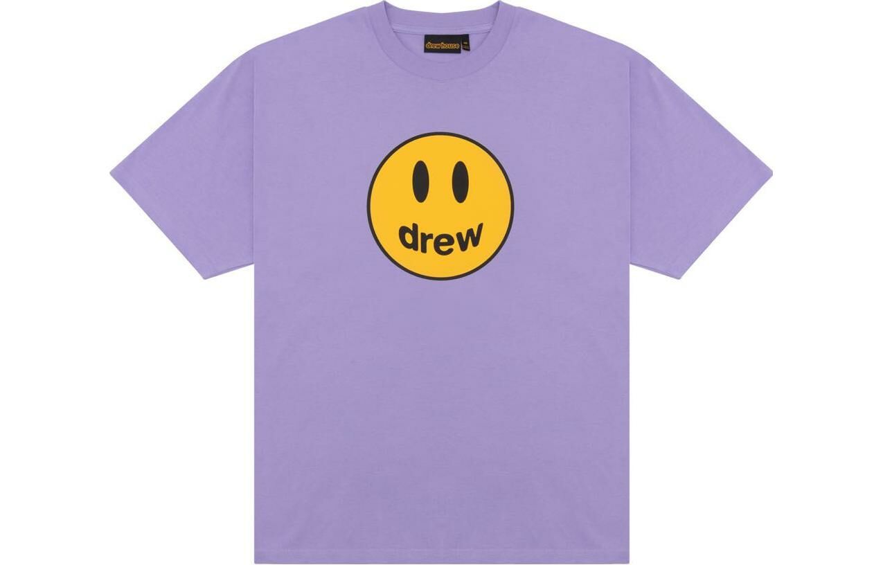 【代購】Drew House T-Shirts Unisex Lavender Purple