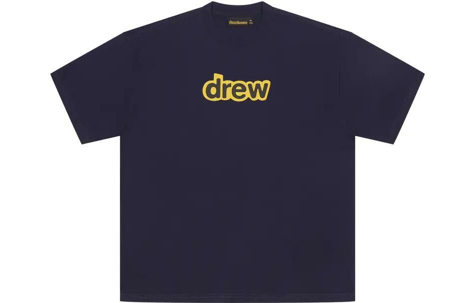 【代購】Drew House Letter Logo Series T-Shirt Unisex Dark Marine Blue